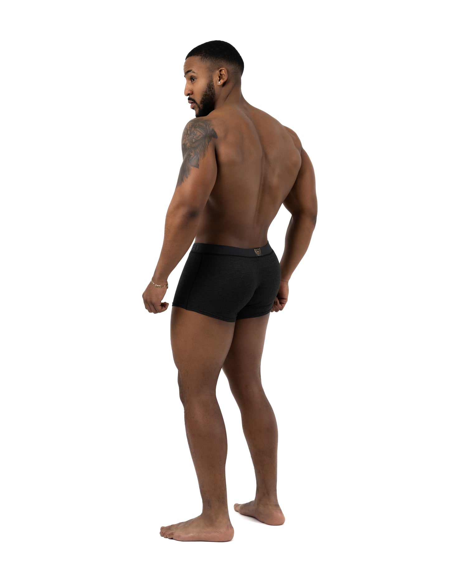 Luxe Boxer Brief Splinter Black